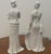 Pair of Unsigned Art Deco Porcelain French Woman Figurine For Sale In Detroit - Image 6 of 6