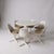Tulip Dining Set with Round Pedestal Table and Swivel Chairs by Maurice Burke for Arkana, 1960s, Set of 7 For Sale - Image 11 of 11