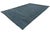Modern Minimalist Slate Blue Handmade Kilim Wool Rug 12x18 For Sale - Image 12 of 12