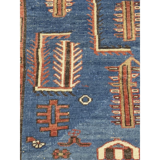 Antique Bakhshayesh Rug 6'0" X 8’2” For Sale - Image 4 of 9
