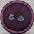 Tanzanite Diamond Halo Stud Earrings: Solid 14k Dual Tone Gold, Trillion Cut, Pair For Sale - Image 4 of 8