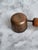 Vintage Copper and Wood Candle Snuffer For Sale - Image 4 of 10