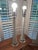 Vintage Lucite Cased Glass Column Table Lamps - a Pair For Sale - Image 9 of 9