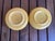 1930s Vintage 1937-51 Homer Laughlin Fiesta Fiestaware Yellow Dessert Bowls - Pair For Sale - Image 5 of 5