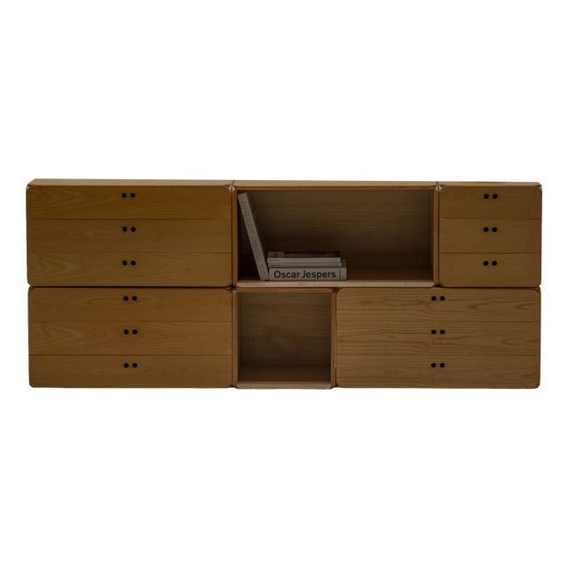 Samara Modular Sideboard attributed to Derk Jan de Vries, 1970s For Sale