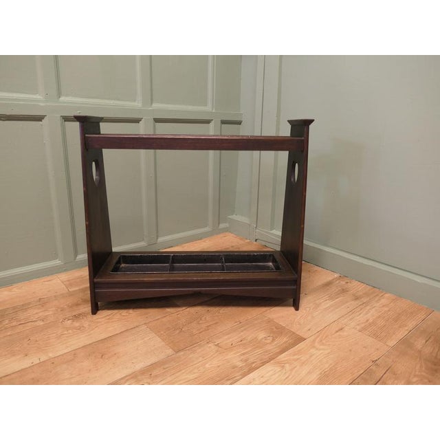 Liberty Arts and Crafts Oak Umbrella Stand, 1880 For Sale - Image 4 of 7