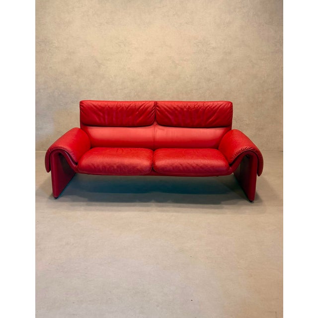 Vintage DS-2011 Leather Sofa from de Sede, 1980s For Sale - Image 14 of 14
