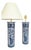 Antique Delft Table Lamps from Royal Delft, Set of 2 For Sale