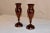 English Pair of Lignum Vitae Vases, Circa 1900 For Sale - Image 3 of 8