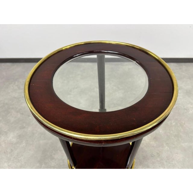 Smaller Secession Side Table, 1890s For Sale - Image 8 of 9