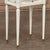 Late 20th Century Late 20th Century Pair French Louis XVI Painted Side Tables ~ Nightstands With Carrara Marble For Sale - Image 5 of 18