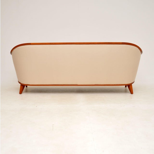 Wood Vintage Swedish Teak Sofa attributed to Bertil Fridhagen, 1960s For Sale - Image 7 of 13