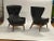 Dark Green Adrian Pearsall Wing Chairs Model 2231-C, Pair For Sale - Image 8 of 12