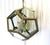 Mid-Century Modern Style Octagon Beveled Glass Chandelier After A. Loose For Sale - Image 10 of 10