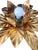 Hollywood Regency Florentine Flower-Shaped Gilt Flush Mount from Hans Kögl, Italy, 1960s For Sale - Image 10 of 18