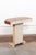Wood Mid 20th Century French Leather-Top Pedestal Console Table For Sale - Image 7 of 12