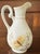 Victorian Vintage Mid 20th Century Hand Painted White Porcelain Creamer For Sale - Image 3 of 12