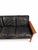 1960s Rosewood and Black Leather Sofa Attributed to Hans Olson For Sale - Image 10 of 14