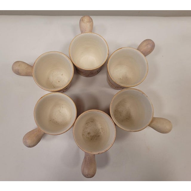 Coffee and Tea Service from Vallauris Ceramics, 1950s, Set of 15 For Sale - Image 12 of 18