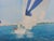 Carolyn Finch, Seascape Marine Yacht Racing, Mid Century, Watercolour Painting For Sale - Image 10 of 14