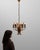 20th Century Italian Gilded Florentine Tole Wheat Sheaf Chandelier by Hans Kögl For Sale - Image 18 of 18