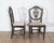 Gustavian (Swedish) Set of Four 19th Century Swedish Blackened Wood and Gilt Lyre-Back Chairs For Sale - Image 3 of 18
