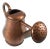 Vintage Hand Formed American Copper Plated Watering Can For Sale