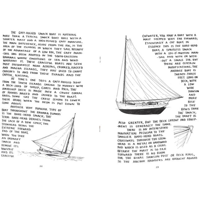 1970s "Bahamian Sailing Craft" 1973 Johnson, Wm R. Jr. For Sale - Image 5 of 12