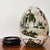 Brown Vintage Porcelain Egg with African Safari Animal Style Decoration, 1970s For Sale - Image 8 of 14