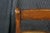 2 Antique American Country Oak Farmhouse Ladderback Chairs Cane Seat Pair For Sale - Image 9 of 18