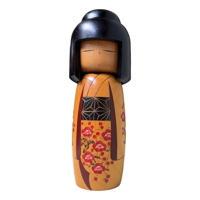 Vintage Sōsaku Kokeshi by Sato Suigai, 1970s For Sale
