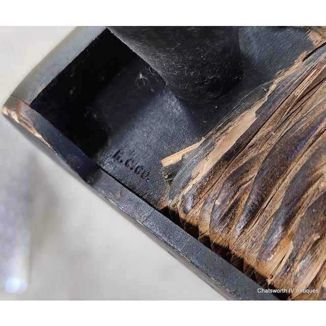 Set of 5 Antique 19th Century Black Stenciled L Hitchcock Country Dining Chairs For Sale - Image 15 of 17