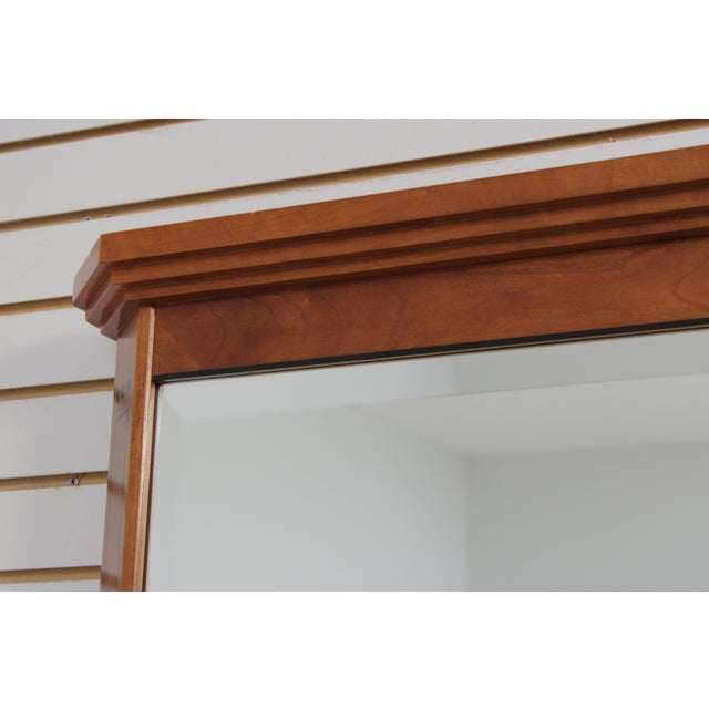 Stickley 21st Century Collection Cherry Wall Mirror For Sale In Philadelphia - Image 6 of 13