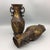 Late 20th Century Pair of Chinese Gilt Bronze Hexagonal Vases With Phoenix & Peony Motif For Sale - Image 5 of 8
