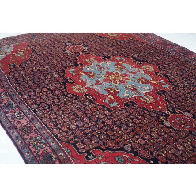 Asian Antique Antique Bidjar Rug 4'9'' X 7'1'' For Sale - Image 3 of 7