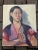 1980s Vintage Impressionist Portrait Oil Painting of Woman Wearing Kimono For Sale - Image 5 of 5