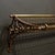 ABOUT A vintage wall mounted luggage rack made of solid cast iron and solid brass frame with woven brass mesh. Cast iron...