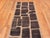 Textile Nazmiyal Collection Tribal Primitive Geometric Block Design Modern Runner Rug For Sale - Image 7 of 8
