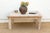 Coastal Bleached Teak Coastal Rustic Coffee Table For Sale - Image 3 of 18