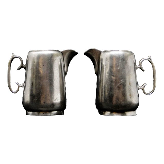 Art Nouveau Polish Milk Jug by Jarra, 1890s, Set of 2 For Sale