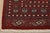 Bokhara Rug 6’3” X 9’4” Red Wool Tribal Hand-Knotted Oriental Carpet For Sale - Image 9 of 12