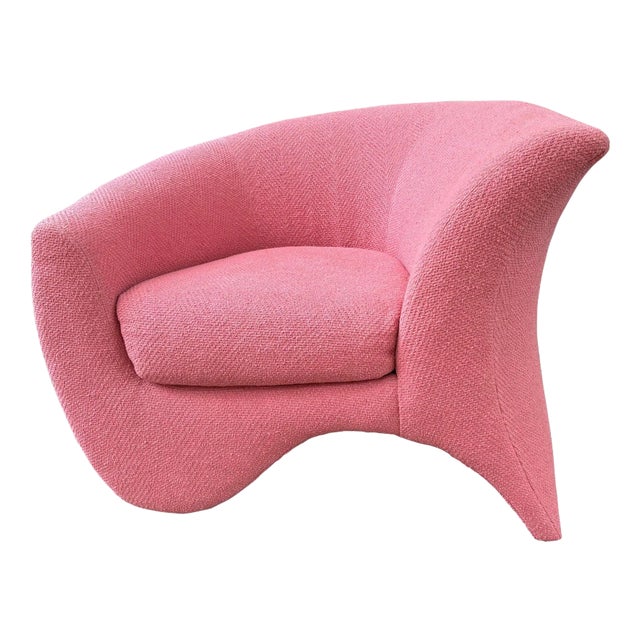 Vladimir Kagan for Directional "Hurricane" Lounge Chair For Sale