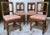 Mid 19th Century Biedermeier Danish Chairs in Wood and Fabric, 1850s, Set of 4 For Sale - Image 5 of 13