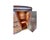 Vintage 1950 Petite Mahogany Breakfront China Hutch For Sale - Image 10 of 14