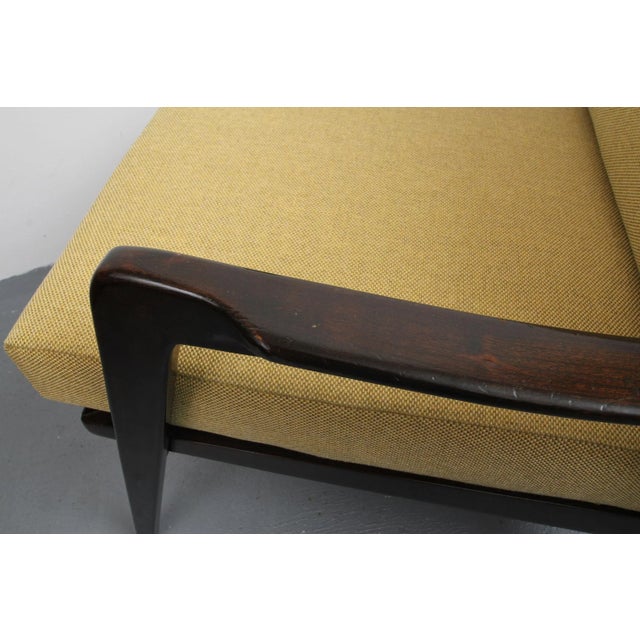 Armchair with Yellow Cushions, 1950s For Sale - Image 10 of 17