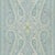 Sample- Schumacher Pasha Paisley Fabric in Sky For Sale