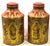 19th Century Pair of English Regency Red Tôle & Gilt Chinoiserie Tea Caddies, Nos. 2 & 4 For Sale - Image 5 of 18