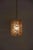 Metal Gilded Brass and Crystal Glass Encrusted Pendant Lamp from Palwa, 1970s For Sale - Image 7 of 11