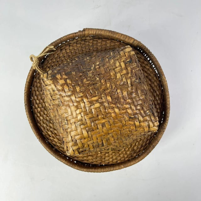 Early 20th Century Kuba Basket Box For Sale In Denver - Image 6 of 9