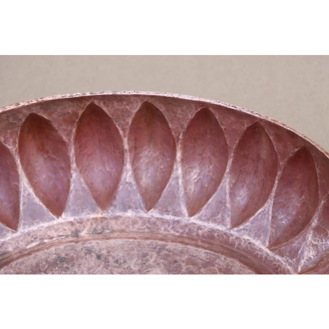 1960's Hammered Copper Mexican Decorative Bowl For Sale In New York - Image 6 of 12